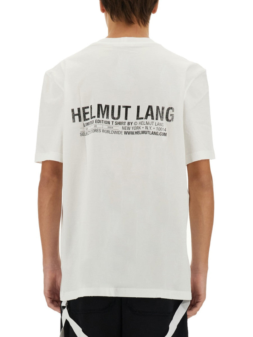 White Crew Neck T-Shirt 3