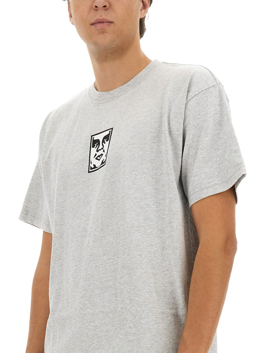 Grey Crew Neck T-Shirt 4