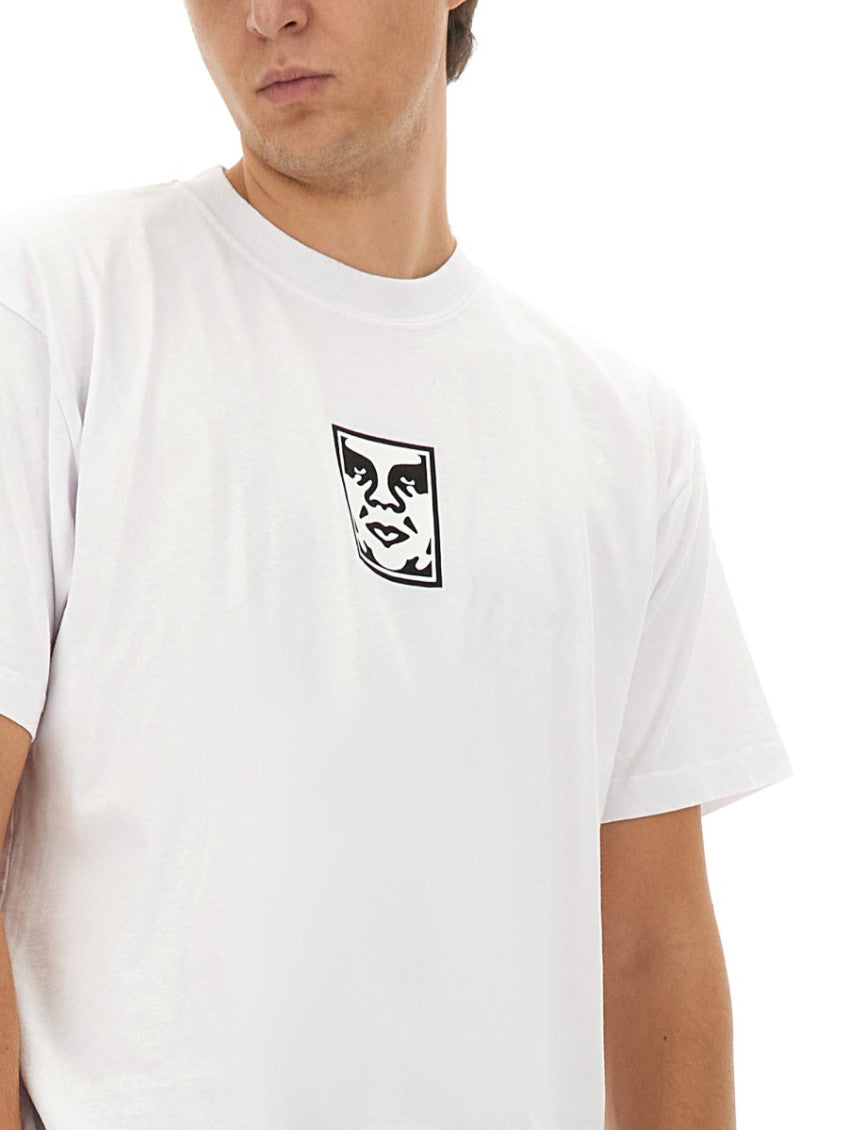 White Crew Neck T-Shirt 4
