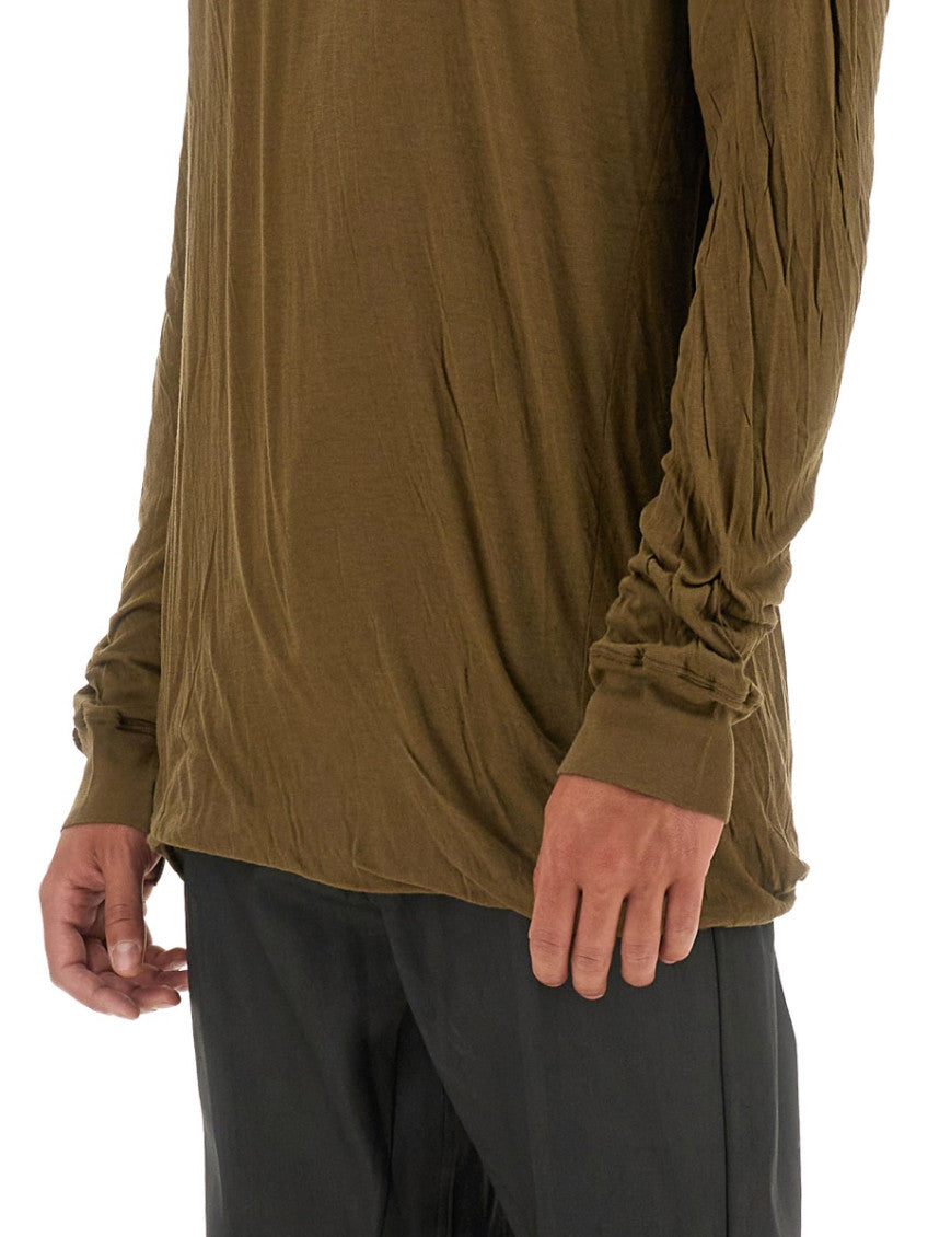 Brown Crew Neck T-Shirt 4