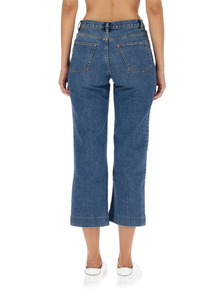 Blue Regular High Rise Jeans 2