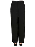 Black Straight High Rise Jeans 1