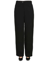 Black Straight High Rise Jeans 1