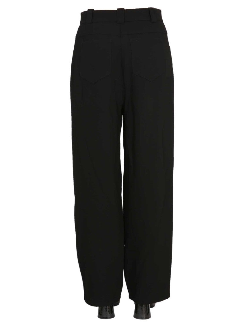 Black Straight High Rise Jeans 2
