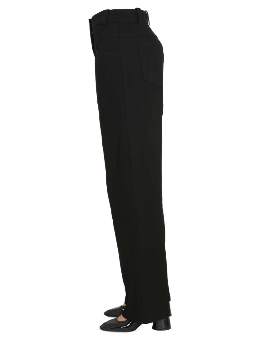 Black Straight High Rise Jeans 3