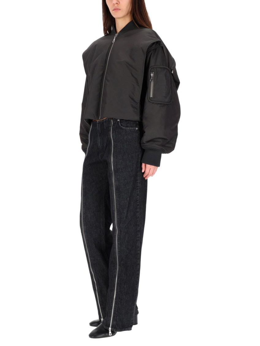 Dark Grey Solid Hood Jacket 2