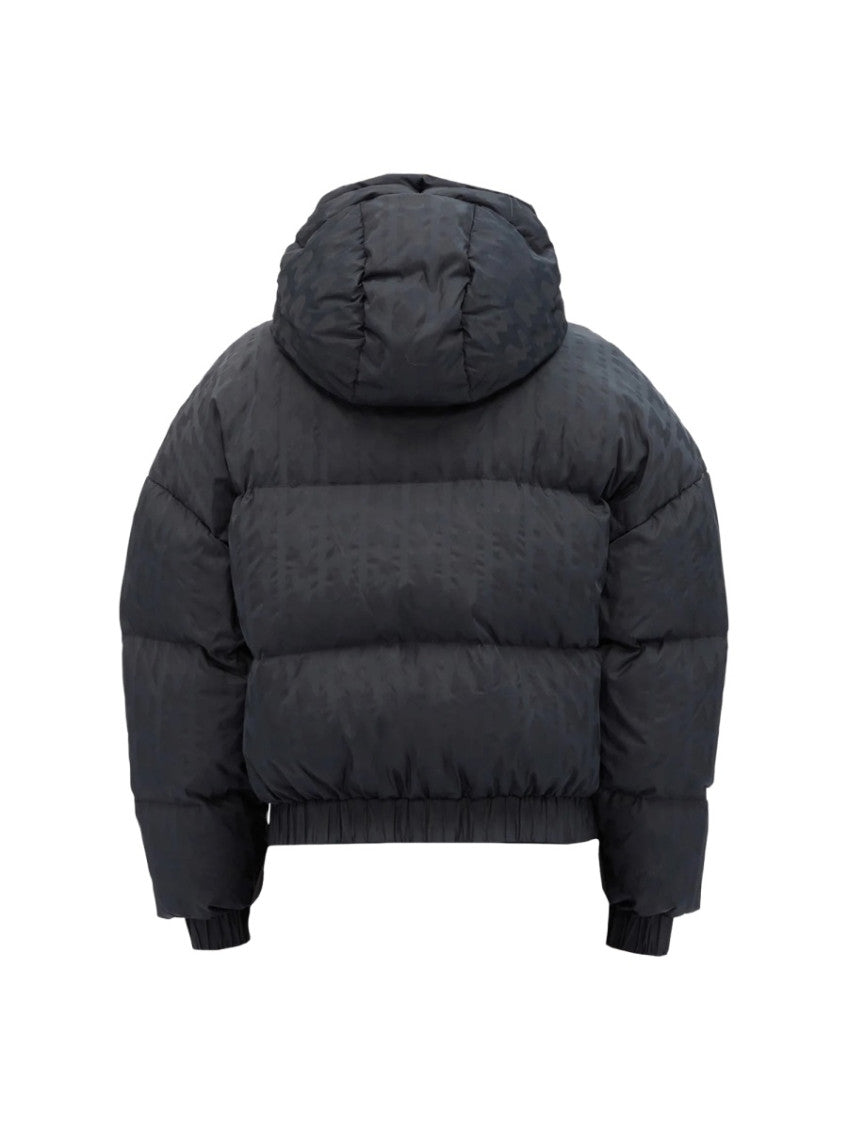 Black Abstract Hood Jacket 2