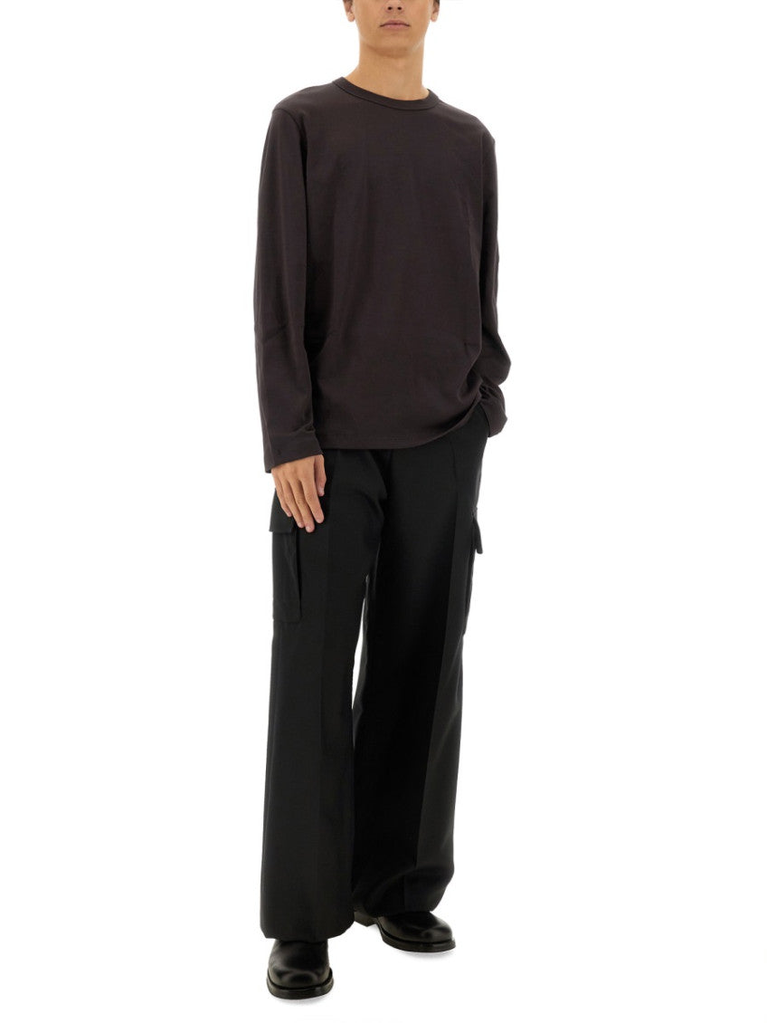 Dark Brown Solid T-Shirt 2