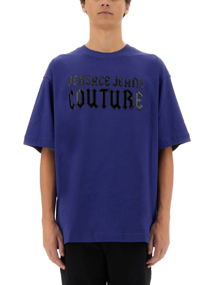 Blue Crew Neck T-Shirt 1
