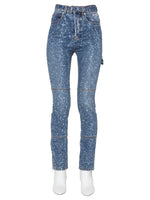 Blue Skinny High Rise Jeans 1