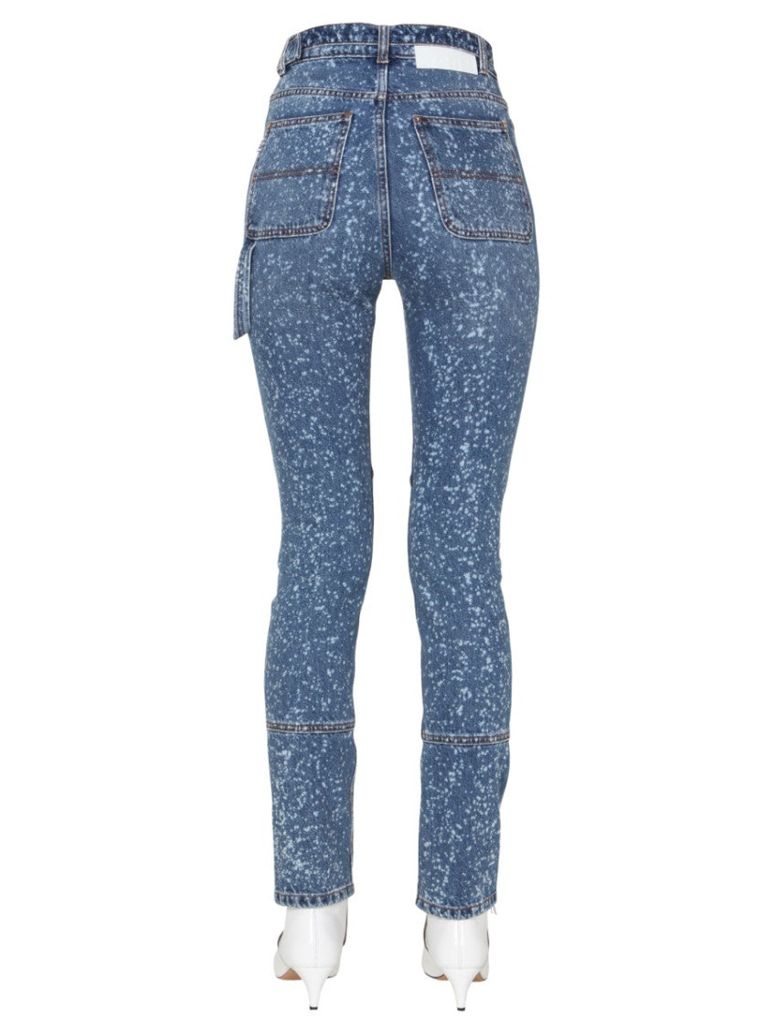 Blue Skinny High Rise Jeans 2