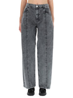 Black Loose High Rise Jeans 1