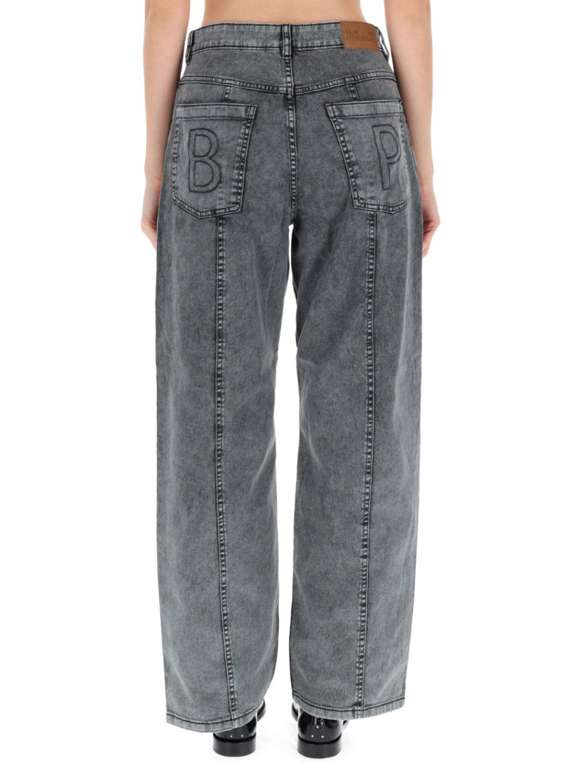 Black Loose High Rise Jeans 2