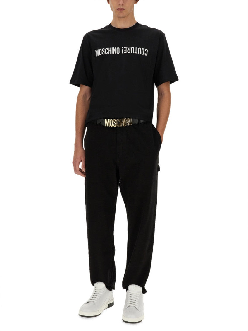 Black Crew Neck T-Shirt 2