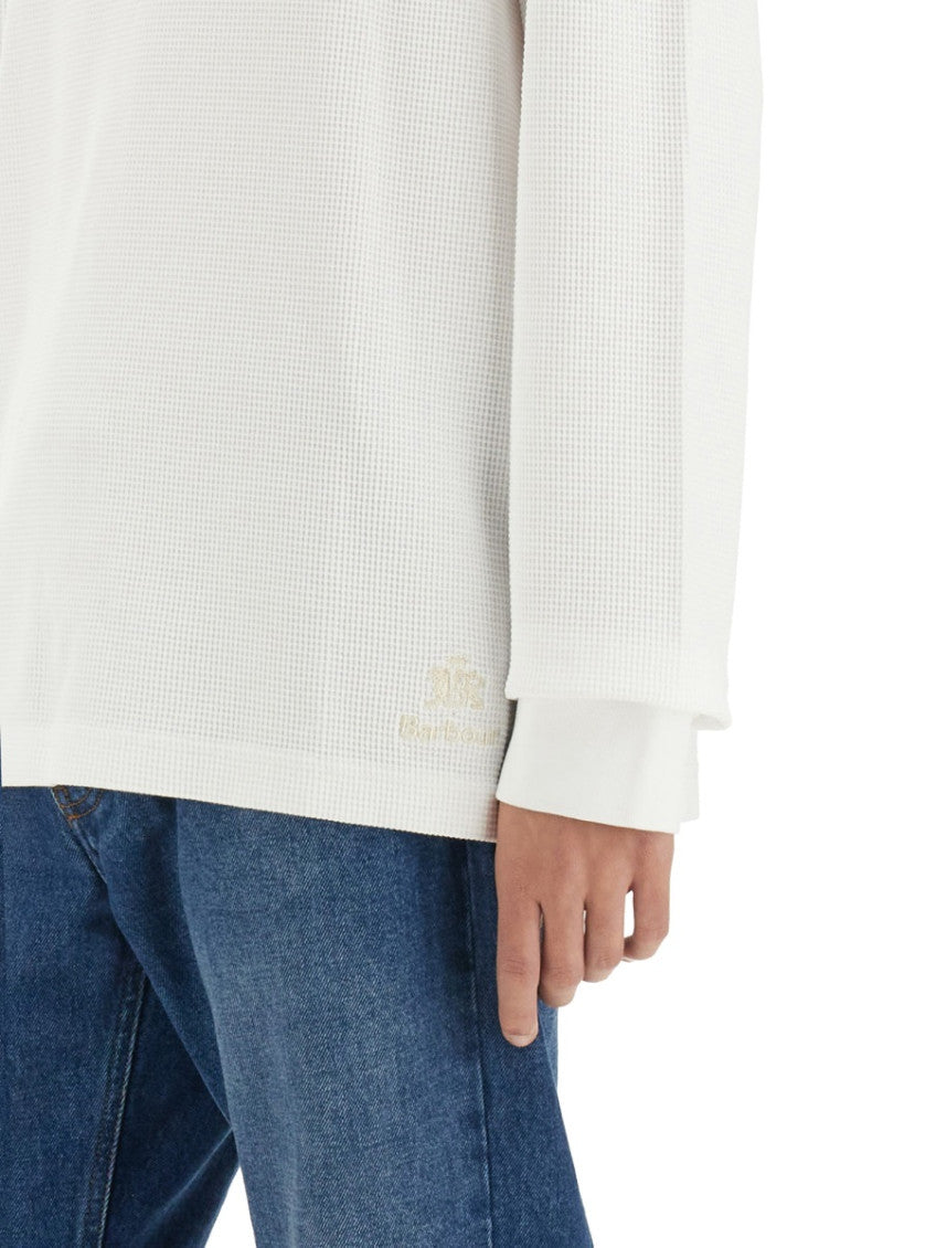 White Henley T-Shirt 4