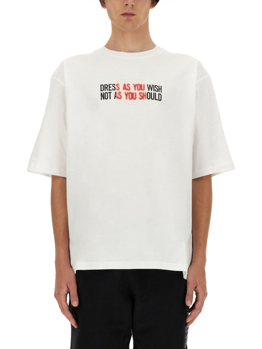 White Crew Neck T-Shirt 1