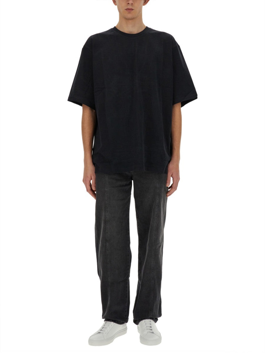 Black Crew Neck T-Shirt 2
