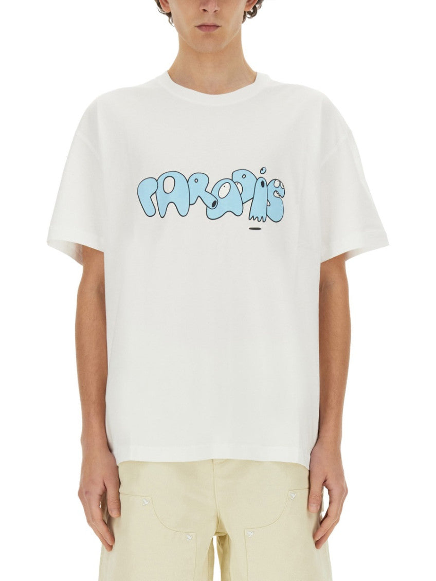 White Crew Neck T-Shirt 1