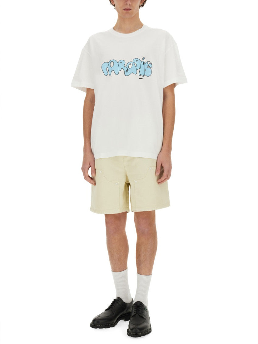 White Crew Neck T-Shirt 2