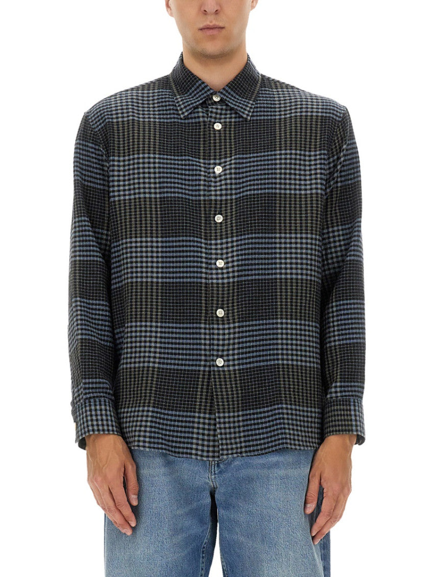 Blue Regular Check Shirt 1