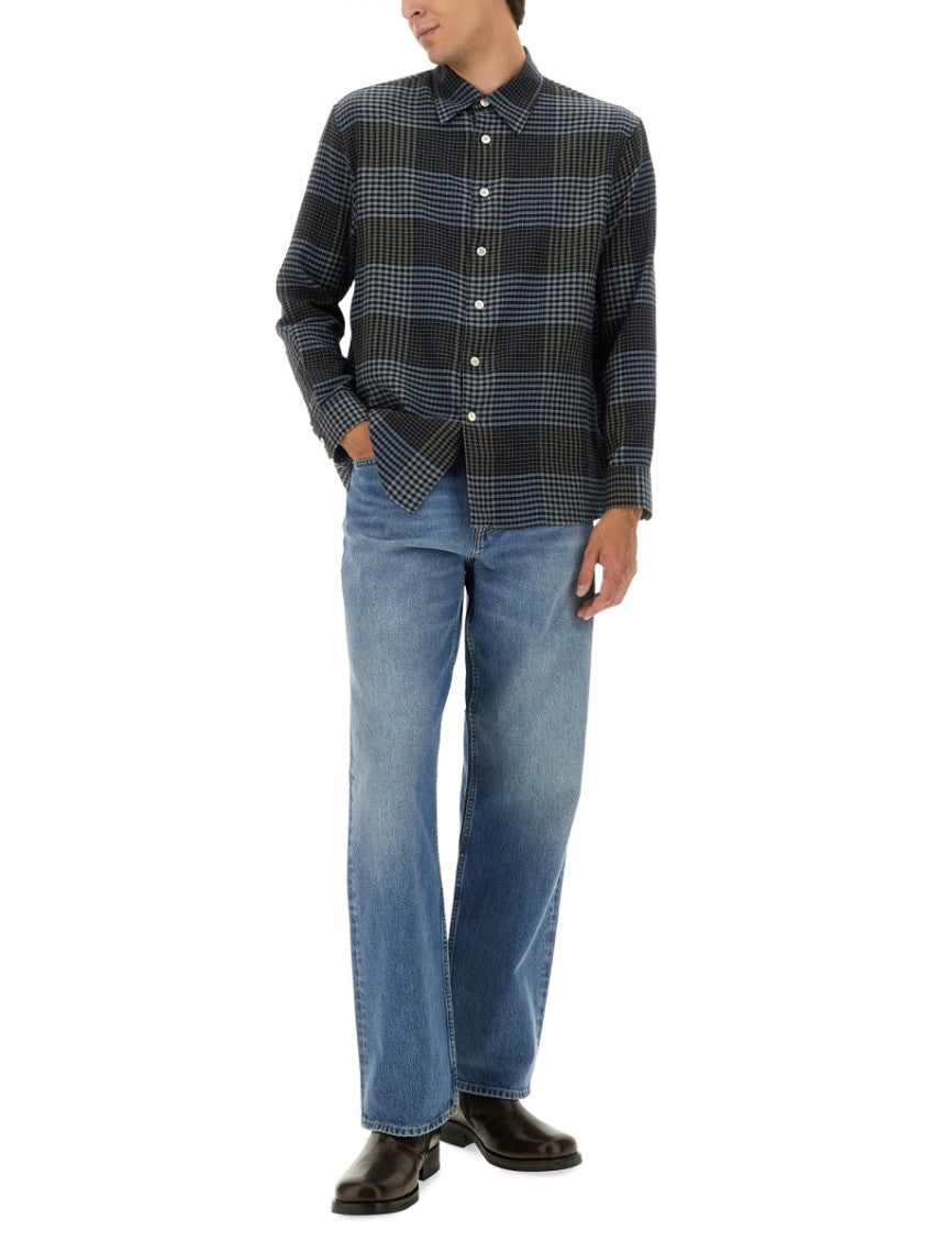 Blue Regular Check Shirt 2