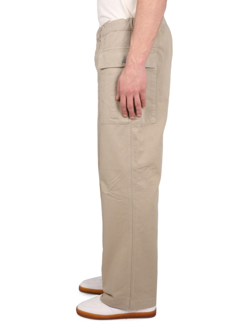 Beige Regular Joggers 4
