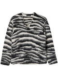 BlackWhite Printed Sweater 1