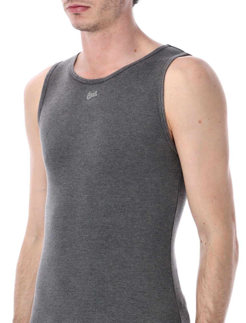 Grey Round Neck T-Shirt 3