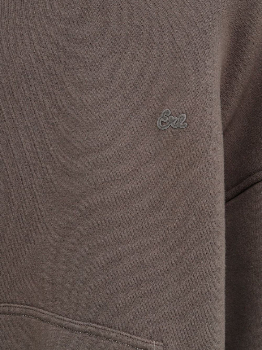 Taupe Logo Hoodie 3