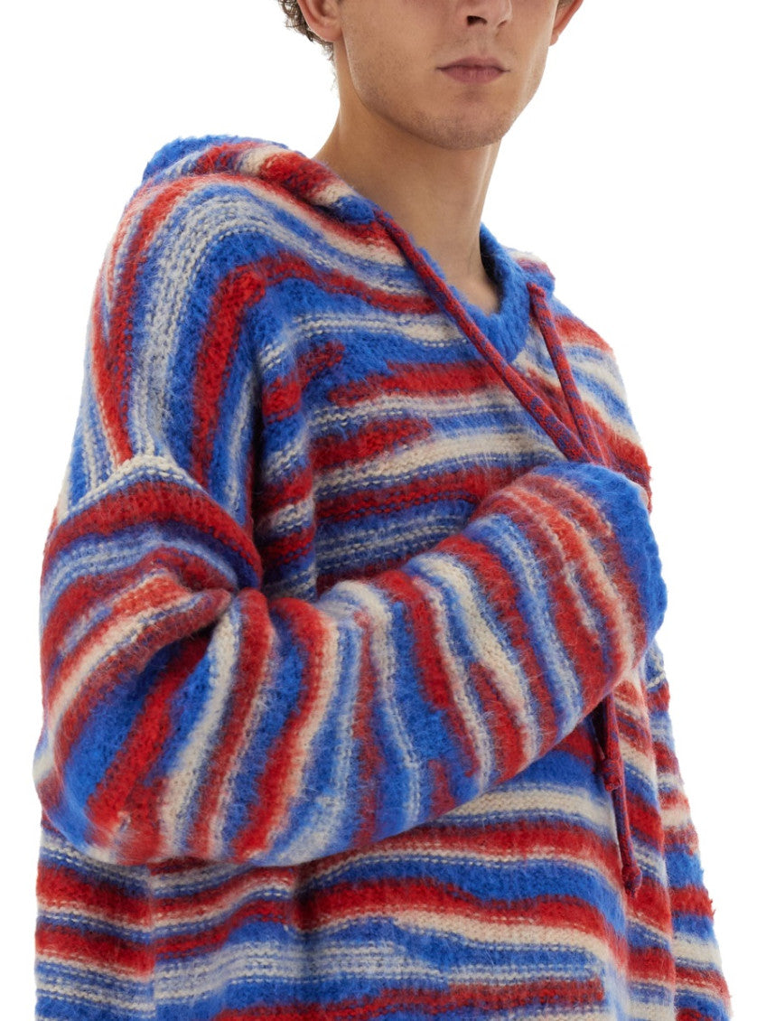 Multicolor Stripes Hoodie 4