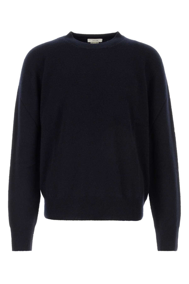 Dark Navy Solid Sweater 1