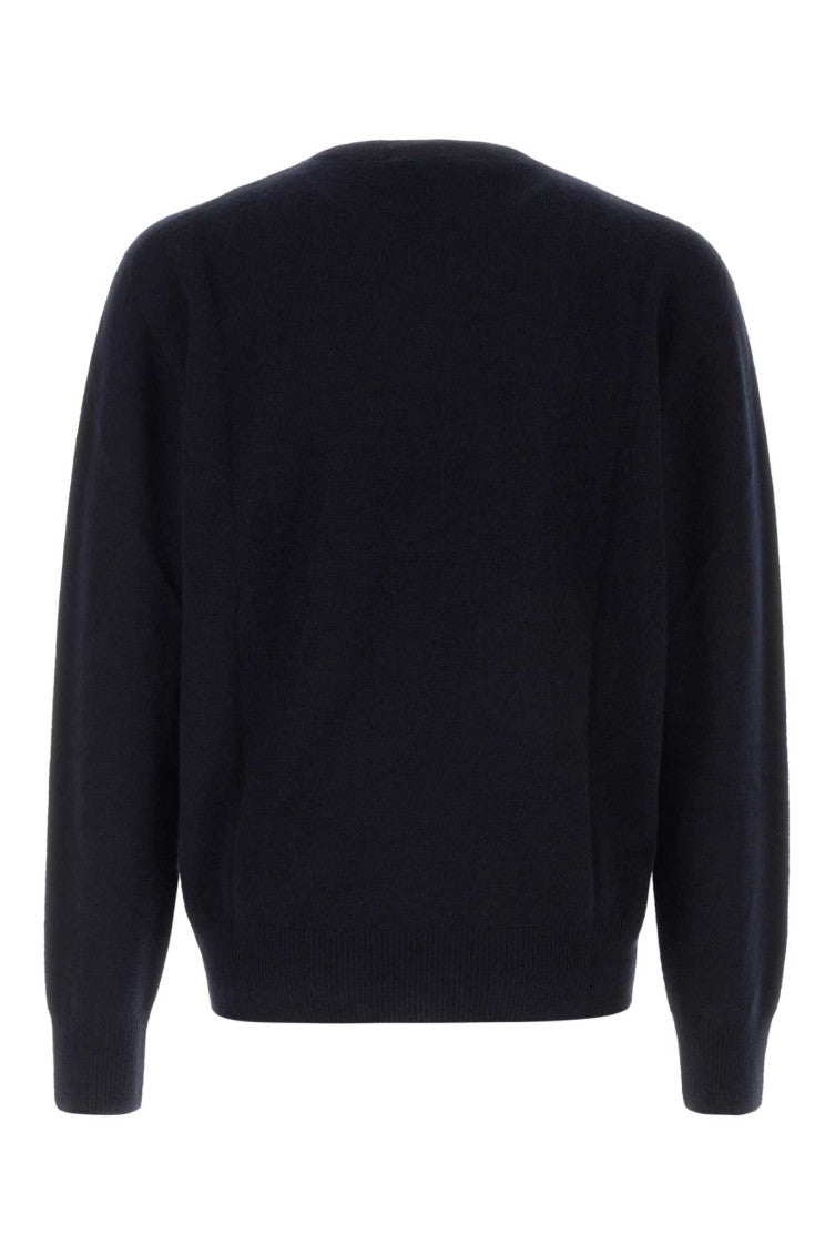 Dark Navy Solid Sweater 2