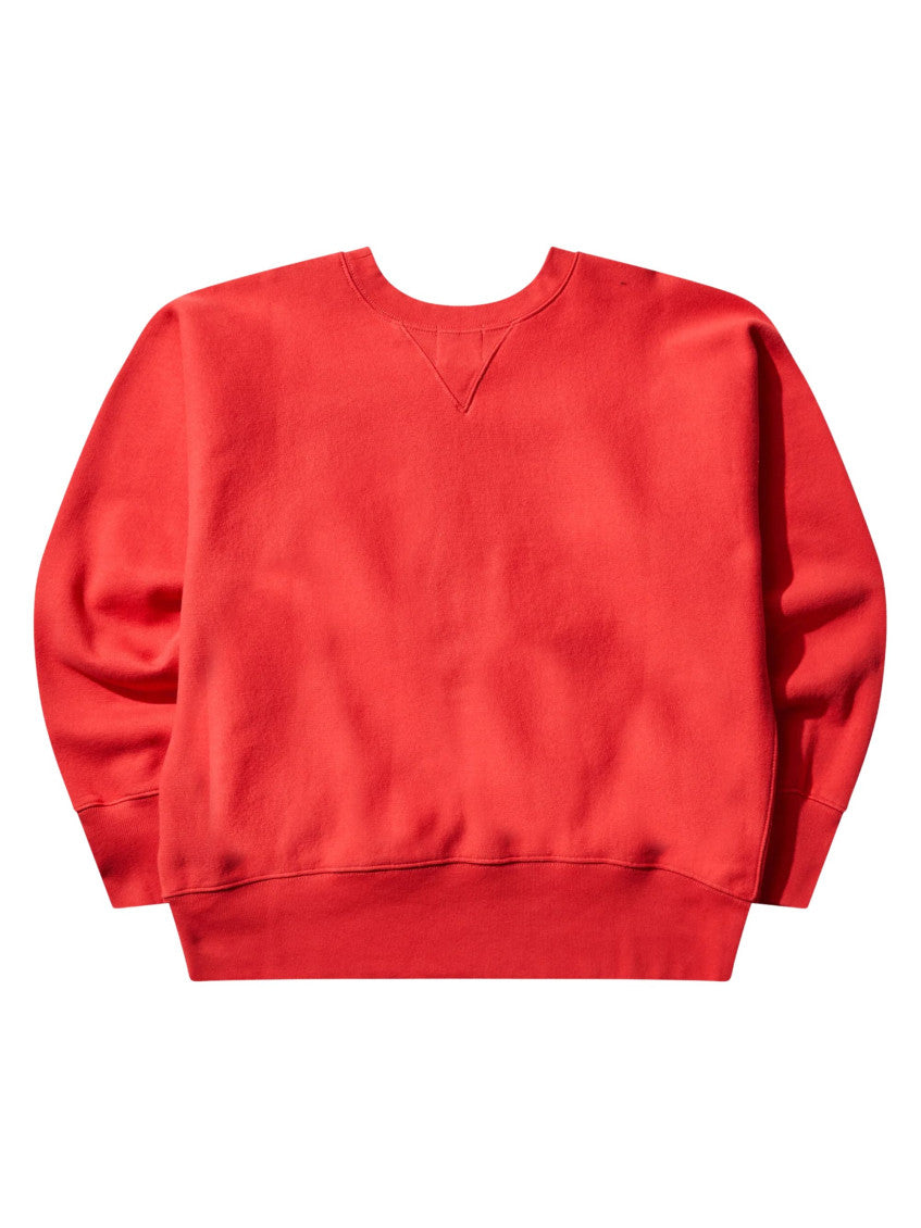 Red Crew Neck Sweatshirt 2