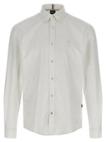 White Regular Solid Shirt 1