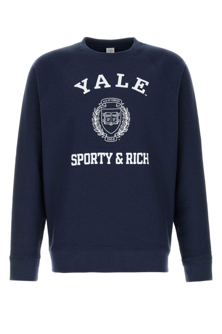 Dark Navy Graphic Sweatshirt 1