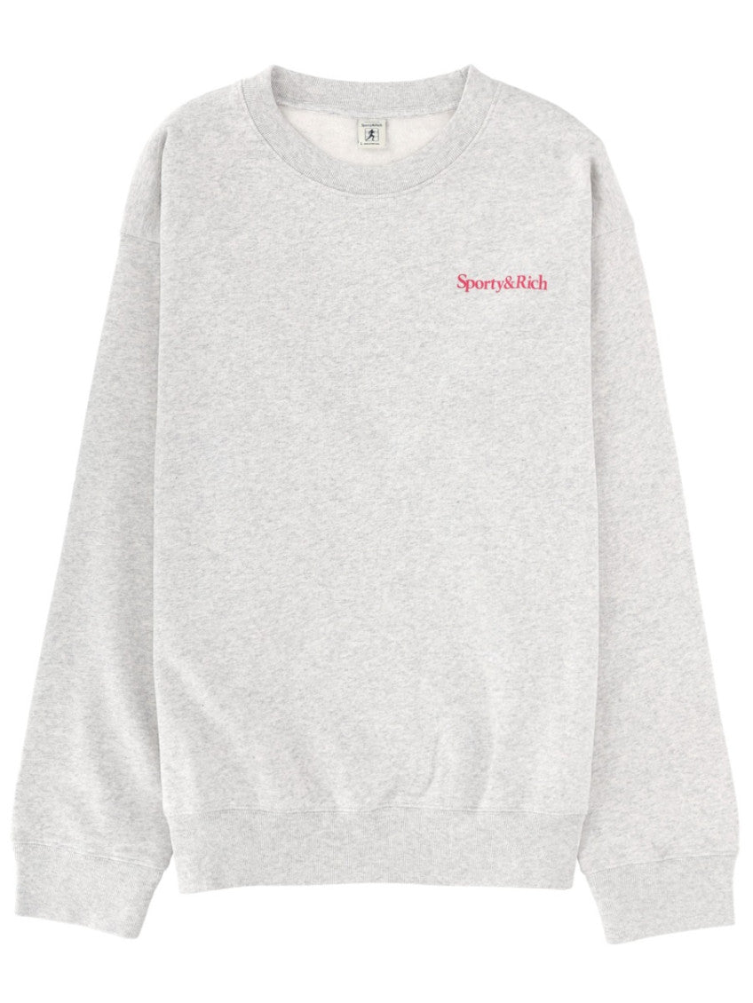 Grey Crew Neck Sweatshirt 1