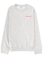 Grey Crew Neck Sweatshirt 1