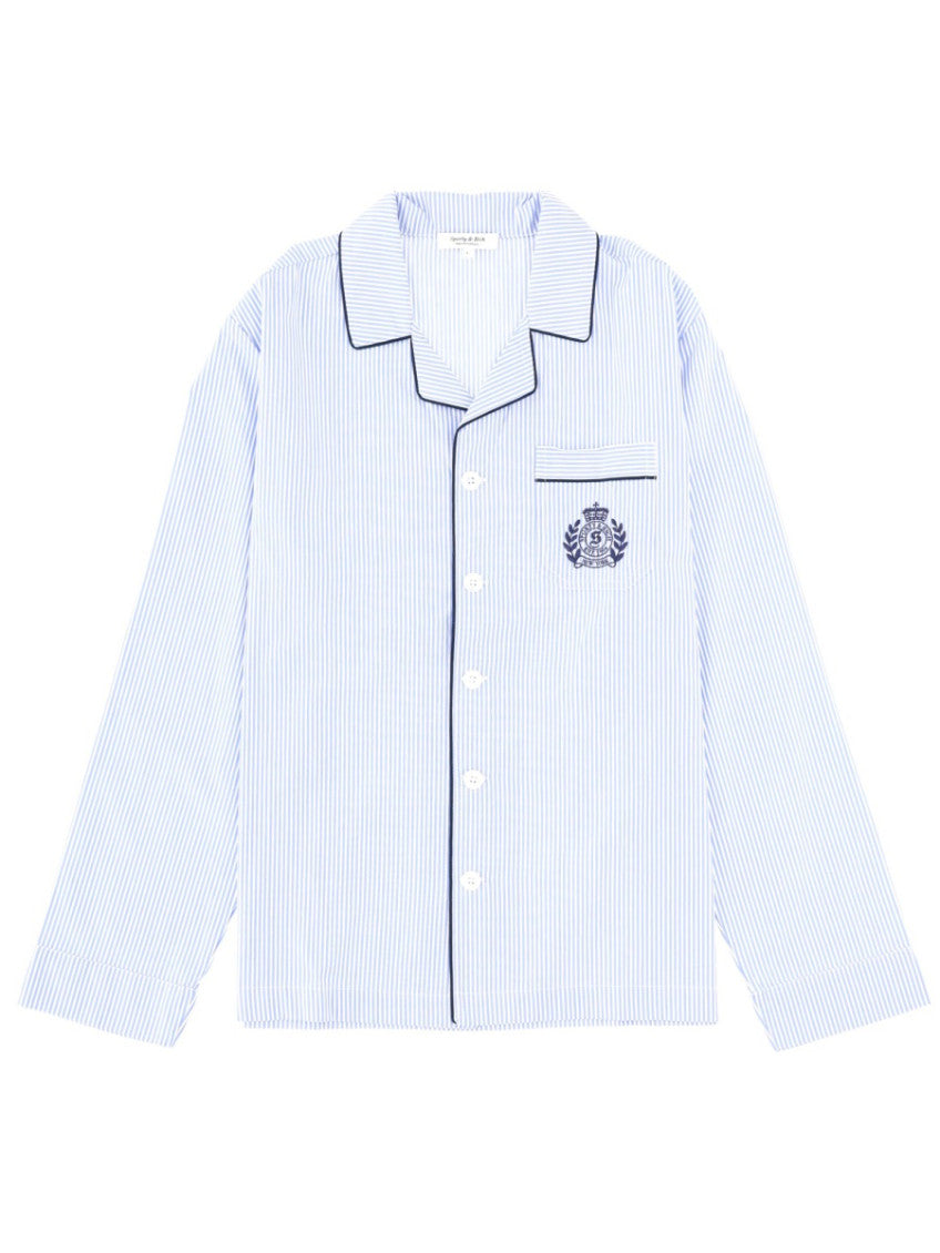 Blue Regular Stripes Shirt 1