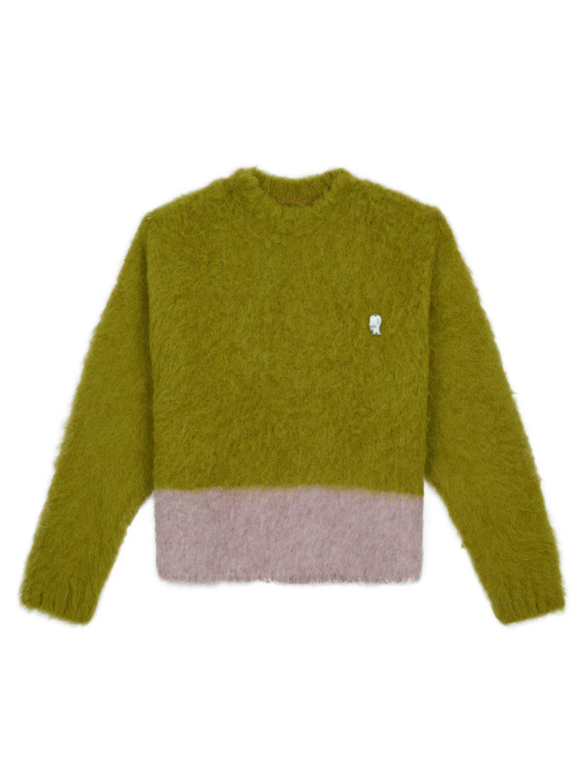 Green Crew Neck Sweater 1