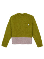Green Crew Neck Sweater 1