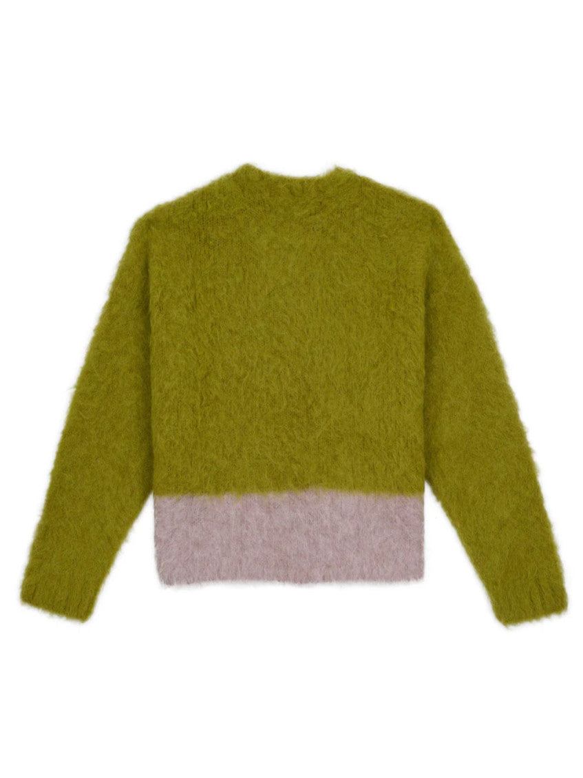 Green Crew Neck Sweater 2