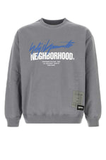 Grey Crew Neck Sweatshirt 1