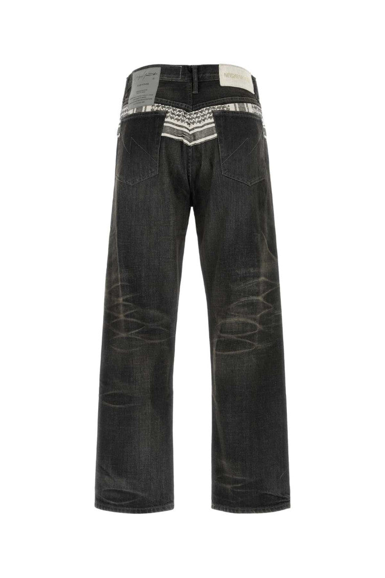 Black Mid Rise Jeans 2