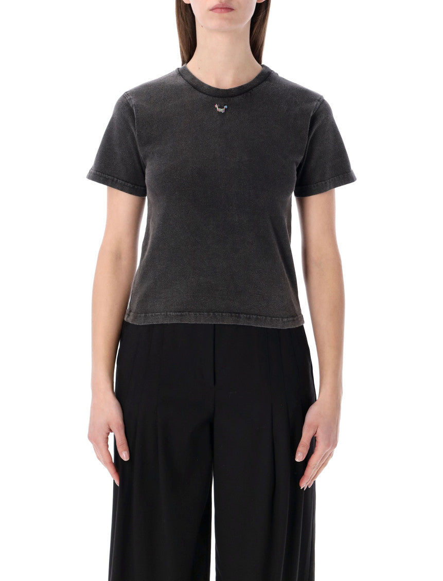 Black Crew Neck T-Shirt 1