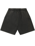 Black Solid Shorts 1