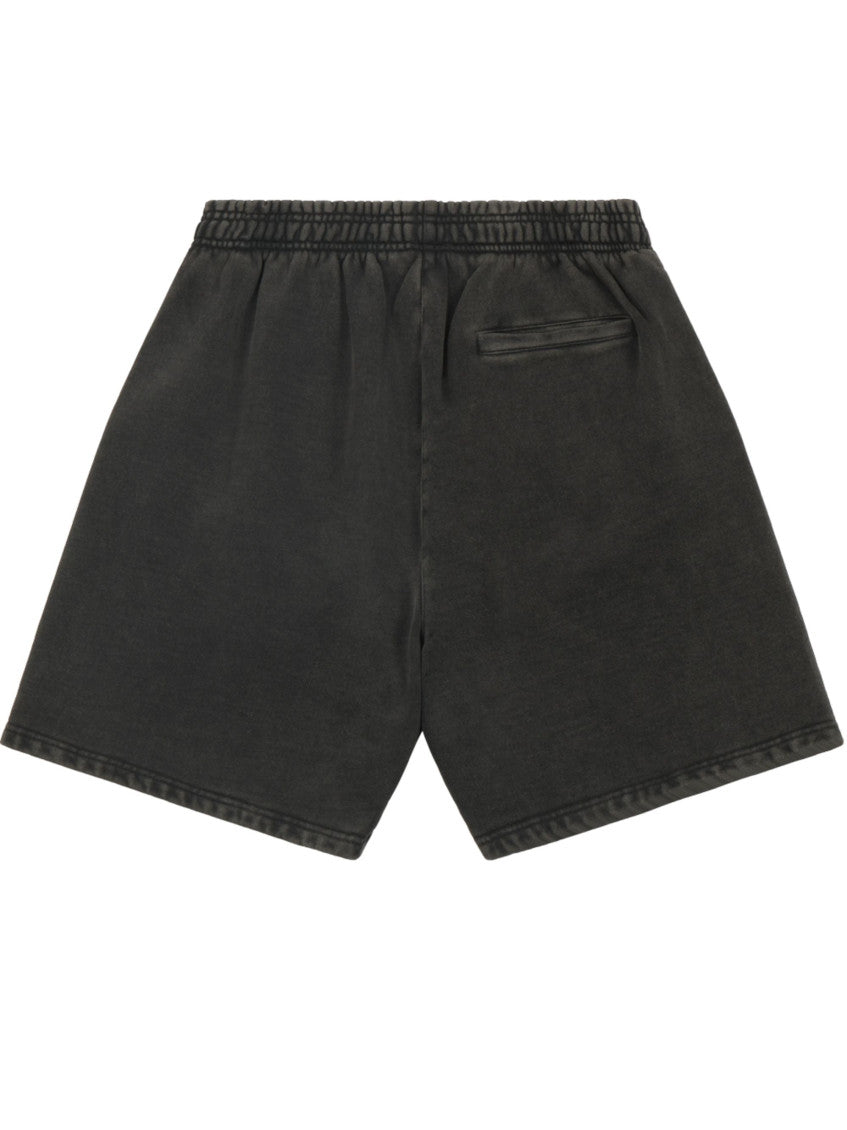 Black Solid Shorts 2
