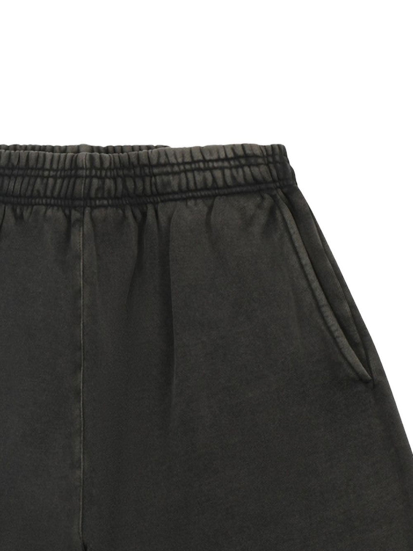 Black Solid Shorts 3