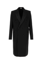 Black Tailored Trench Coat 1
