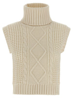 White Turtle Neck Sweater 1