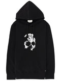 Black Graphic Logo Hoodie 1